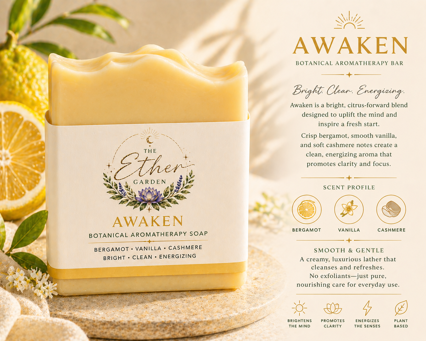 AWAKEN - Botanical Aromatherapy Bar